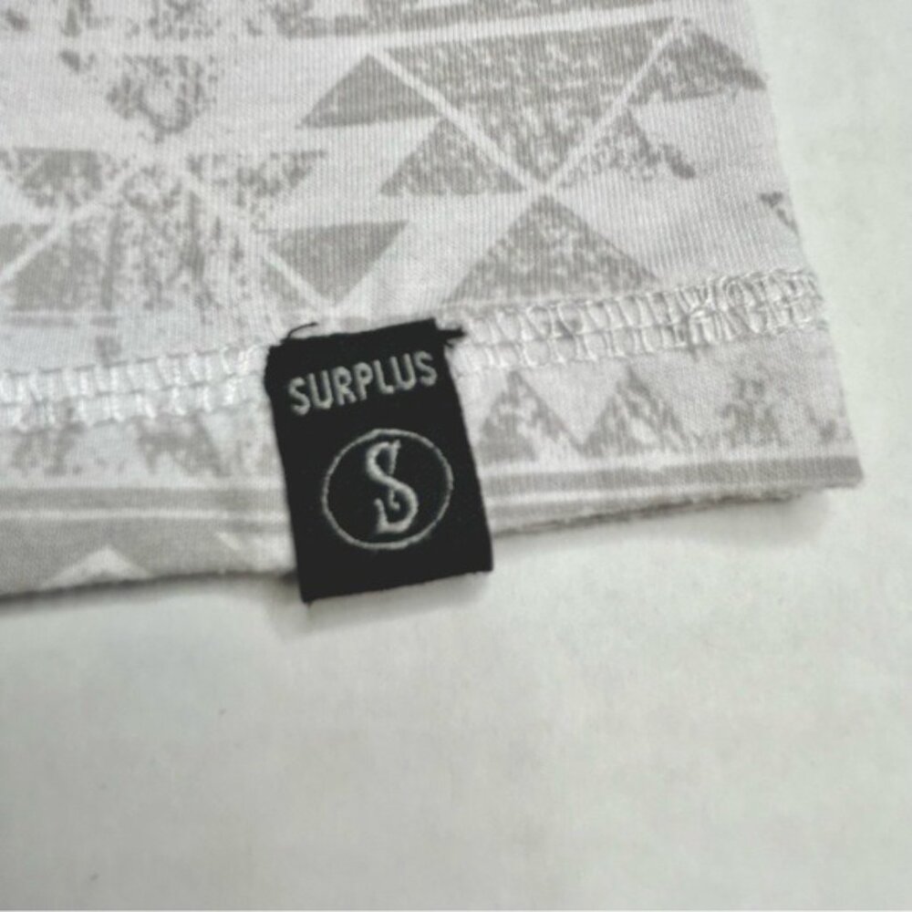 Boys Surplus Large White/Gray Short Sleeve T-shirt - Picture 7 of 9